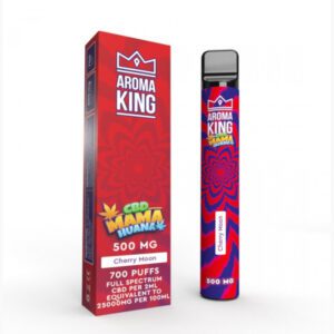 Aroma King Mama Huana CBD 500 mg Cherry Moon jednorazowy e-papieros