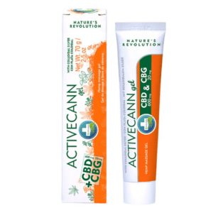 Activecann – żel konopny ze srebrem koloidalnym CBD + CBG 75ml