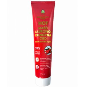 Maść rozgrzewająca laurowo konopna Laurocann HOT Forte 20% z CBD