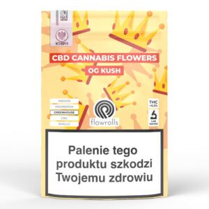 Susz CBD z akcyzą OG Kush Flowrolls 1g