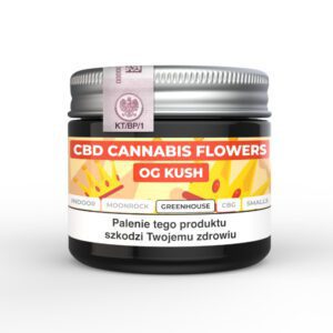 Susz Konopny CBD OG Kush z akcyzą Flowrolls 5g