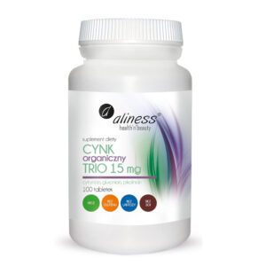 Aliness Cynk Organiczny Trio 15 mg x 100 tabletek aliness