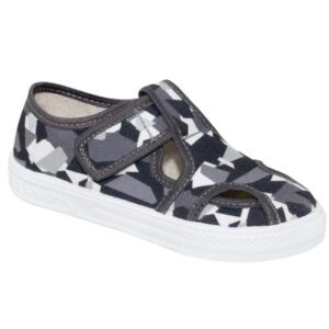 ZETPOL tenisówki kapcie chłopięce Henio moro