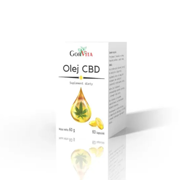 olejek kapsulki gorvita Kapsułki CBD Gorvita 60 sztuk