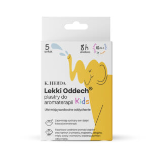 Plastry Lekki Oddech do aromaterapii 5 szt. Klaudyna Hebda