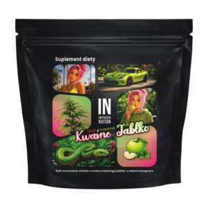 Żelki konopne Kwaśne Jabłko Infused Nation 140g